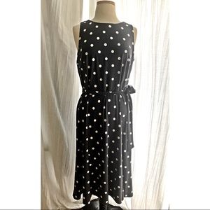 Anne Klein polka dot dress, women’s size 12
